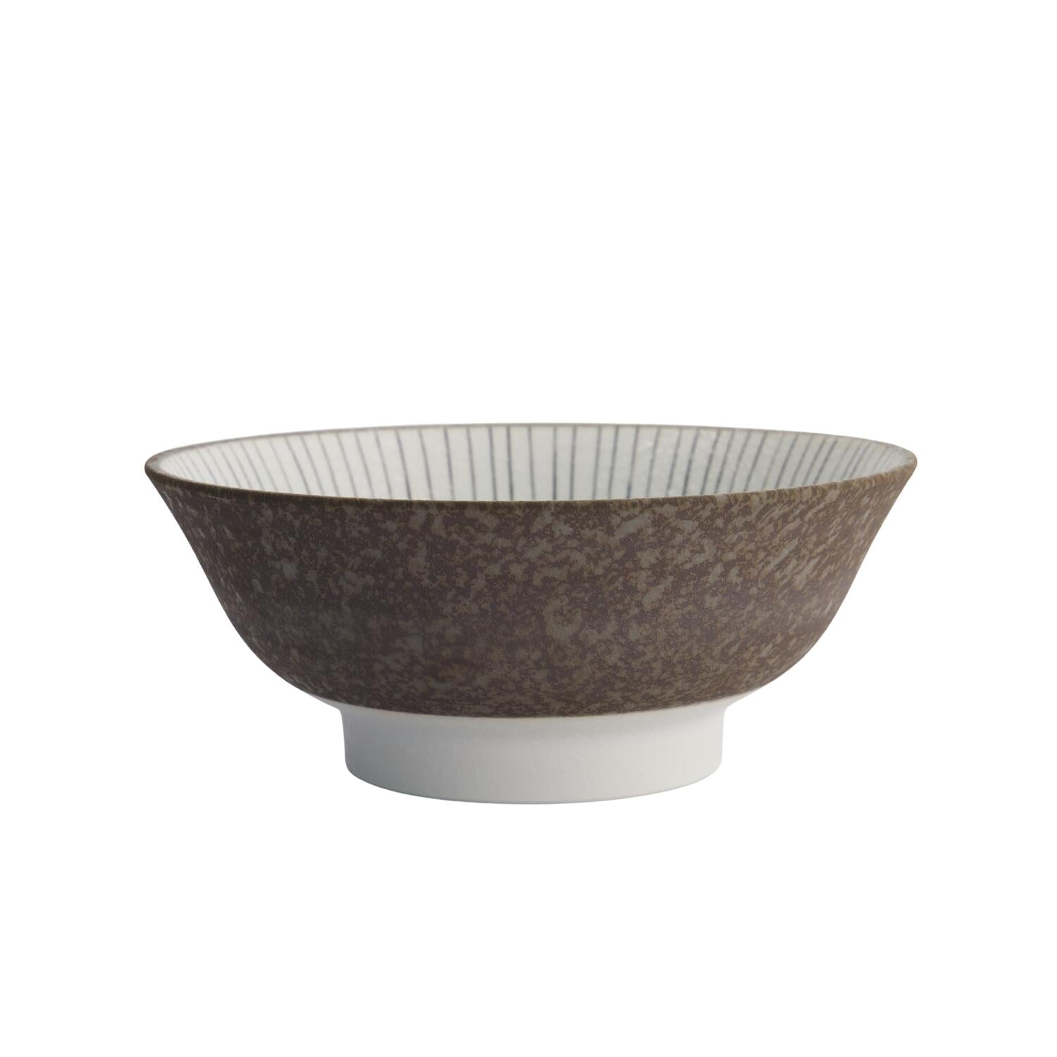 Satomaki Tokusa Mixed ramenskål - Ø21,5 cm